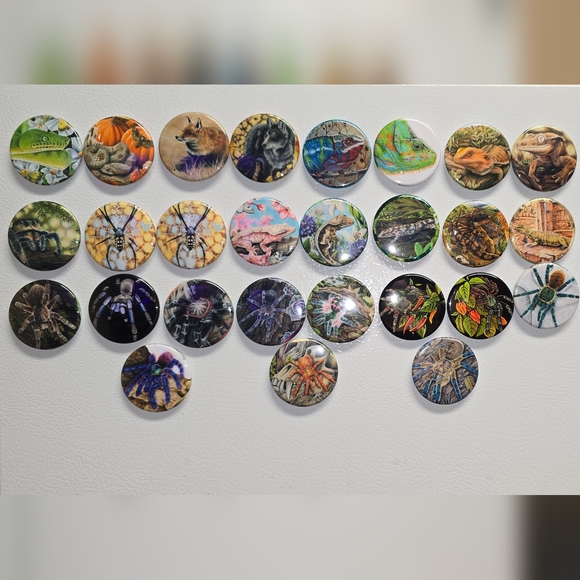 Heavy Duty Magnets with Hand-drawn Art - Picture 5 of 5